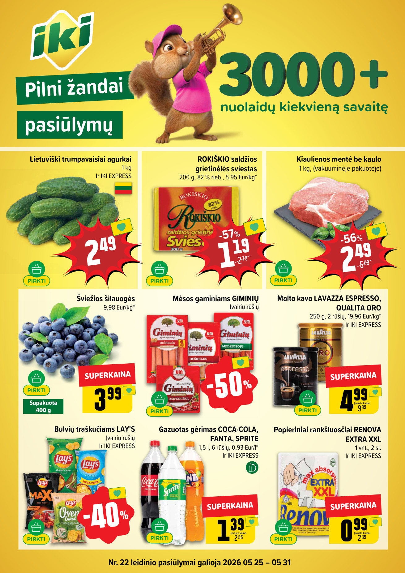 Iki savaitėlė nuo pirmadienio akcijų leidinys - gegužės 25 – page 1