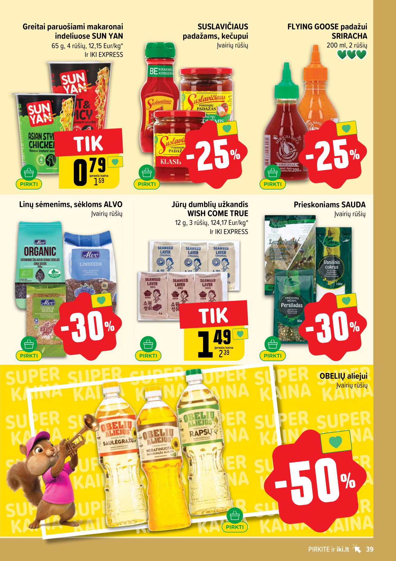 Iki savaitėlė nuo pirmadienio akcijų leidinys - gegužės 25 – page 39