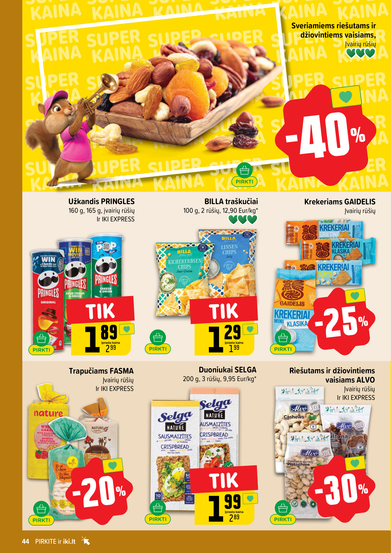 Iki savaitėlė nuo pirmadienio akcijų leidinys - gegužės 25 – page 44