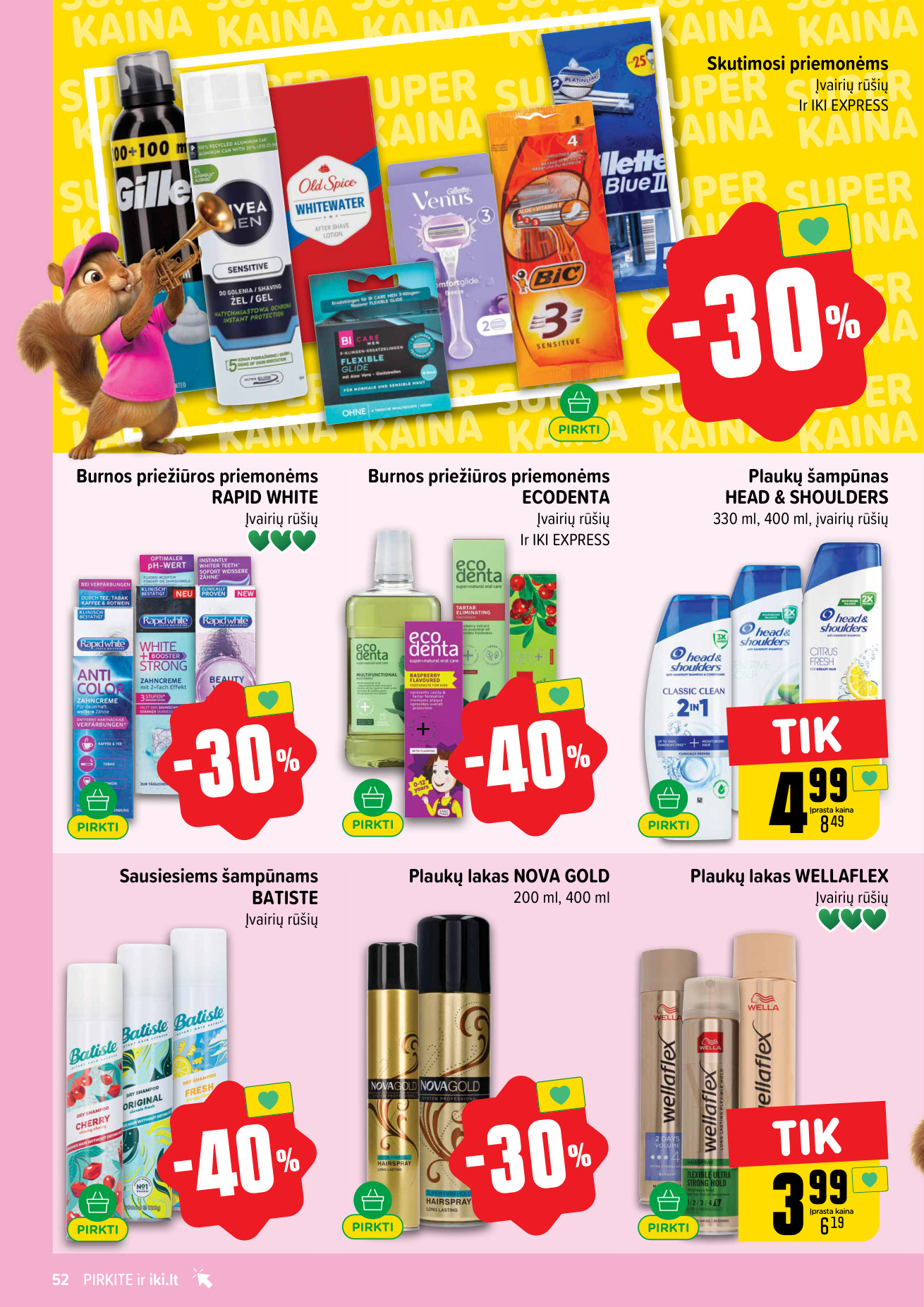 Iki savaitėlė nuo pirmadienio akcijų leidinys - gegužės 25 – page 52