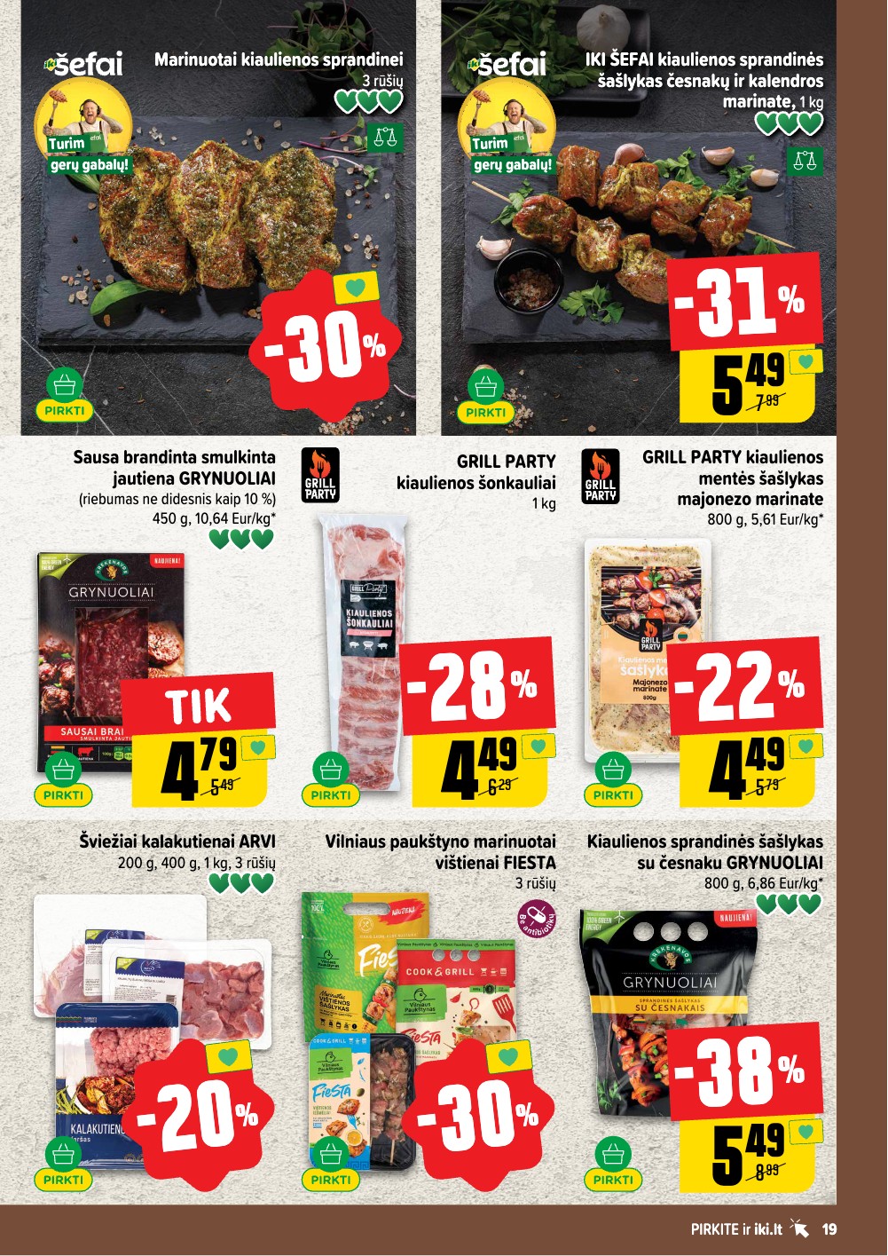 Iki savaitėlė nuo pirmadienio akcijų leidinys - Birželio 1 – page 19