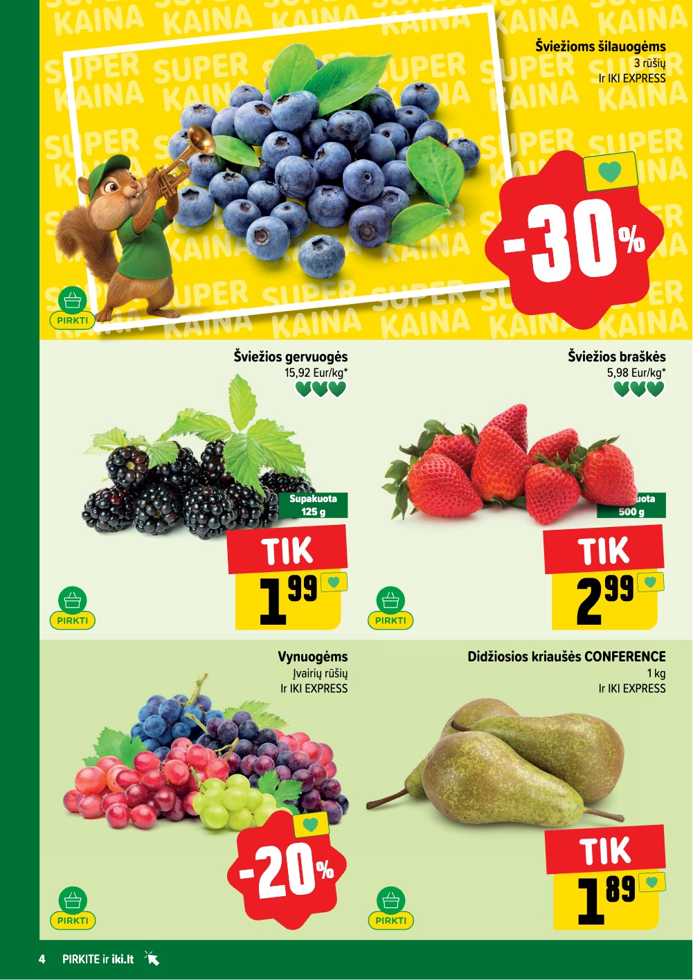 Iki savaitėlė nuo pirmadienio akcijų leidinys - Birželio 1 – page 4