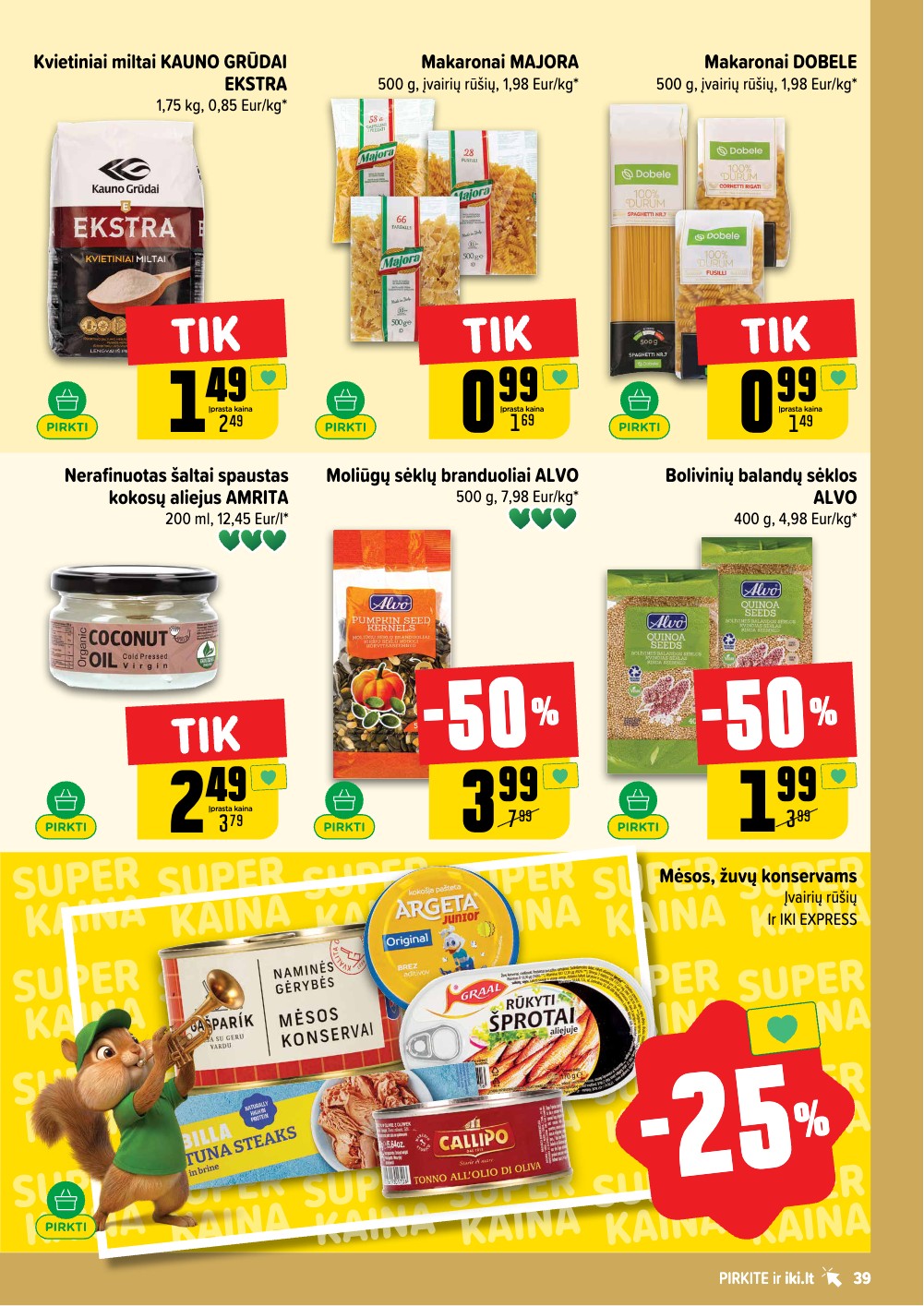 Iki savaitėlė nuo pirmadienio akcijų leidinys - Birželio 1 – page 39