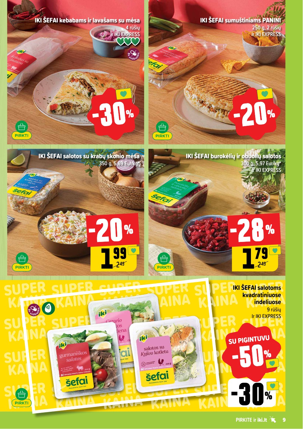 Iki savaitėlė nuo pirmadienio akcijų leidinys - Birželio 1 – page 9