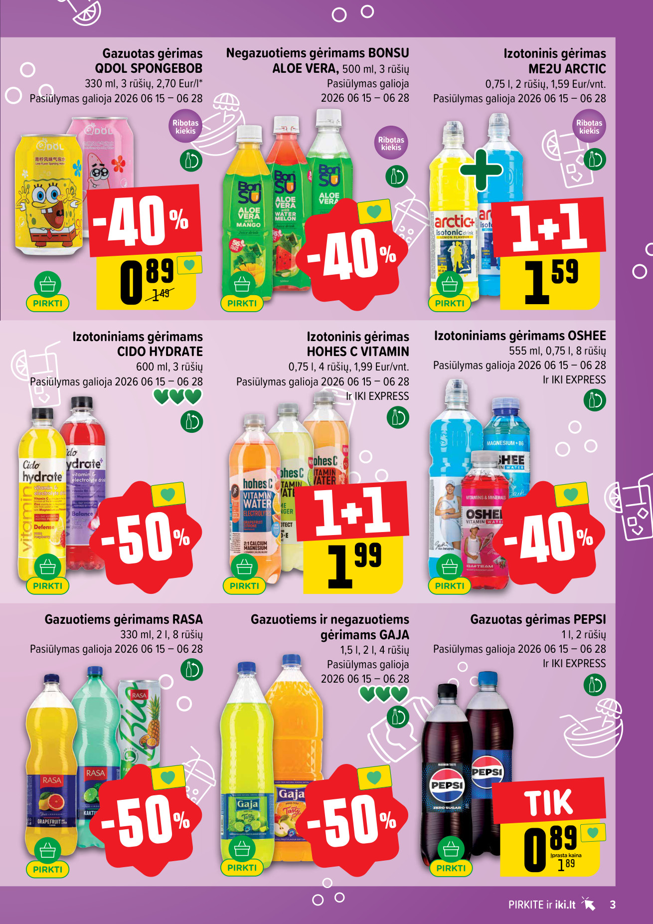Iki savaitėlė nuo pirmadienio akcijų leidinys - Birželio 15 – page 3