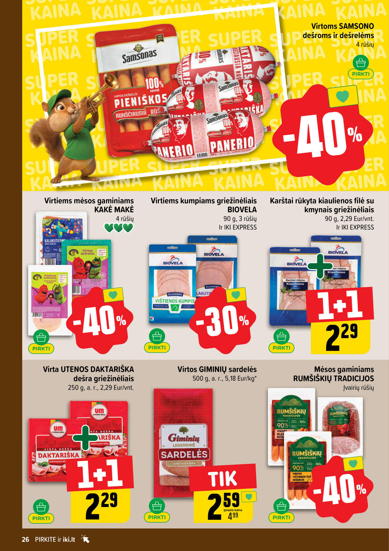 Iki savaitėlė nuo pirmadienio akcijų leidinys - Birželio 15 – page 26