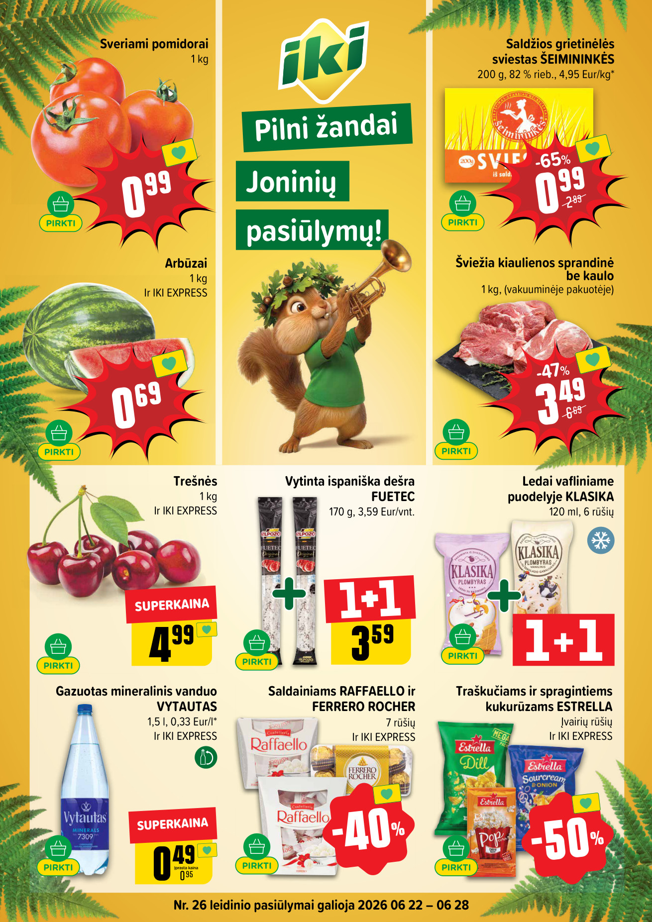 Iki savaitėlė nuo pirmadienio akcijų leidinys - Birželio 22 – page 1