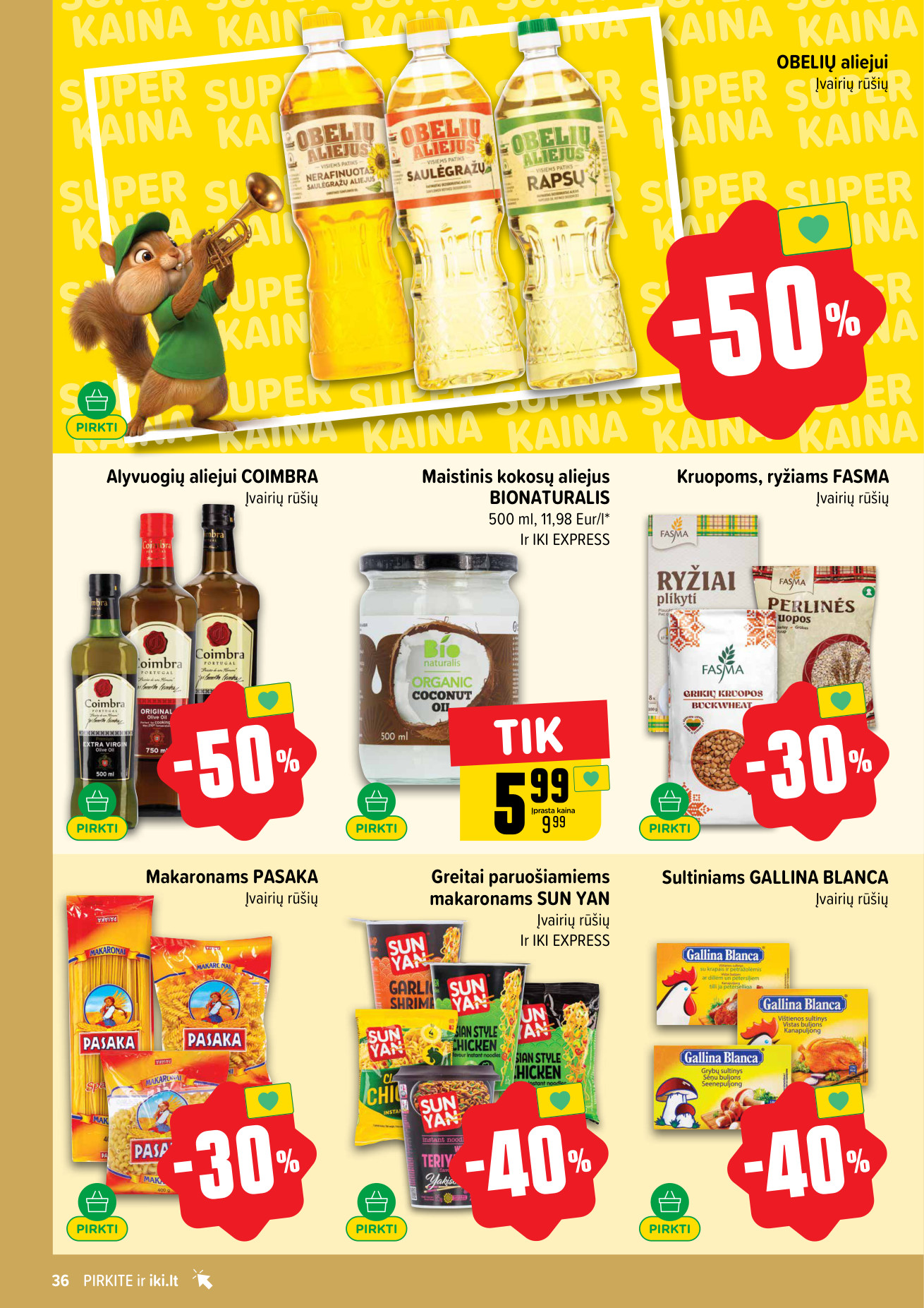 Iki savaitėlė nuo pirmadienio akcijų leidinys - Birželio 29 – page 36