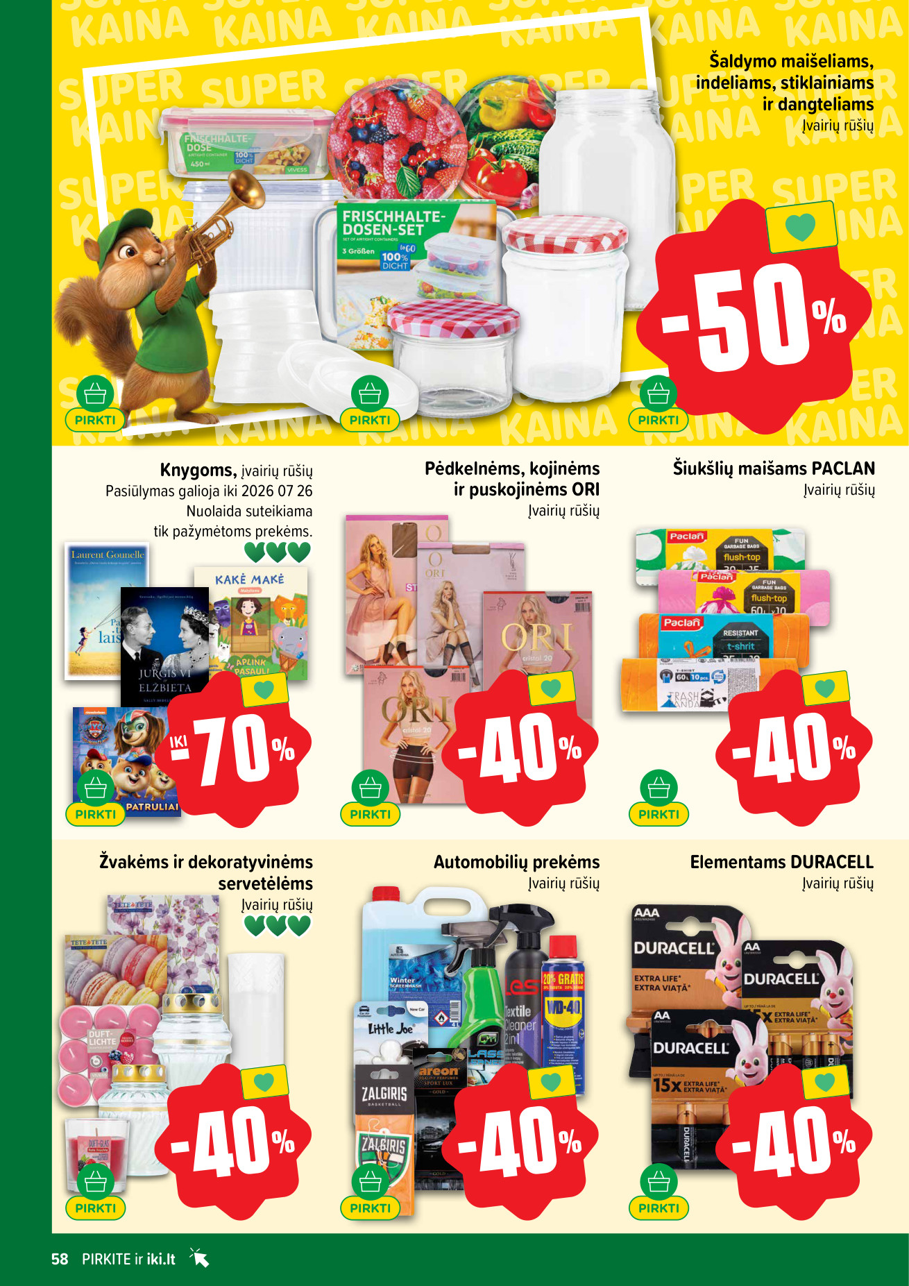 Iki savaitėlė nuo pirmadienio akcijų leidinys - Birželio 29 – page 58