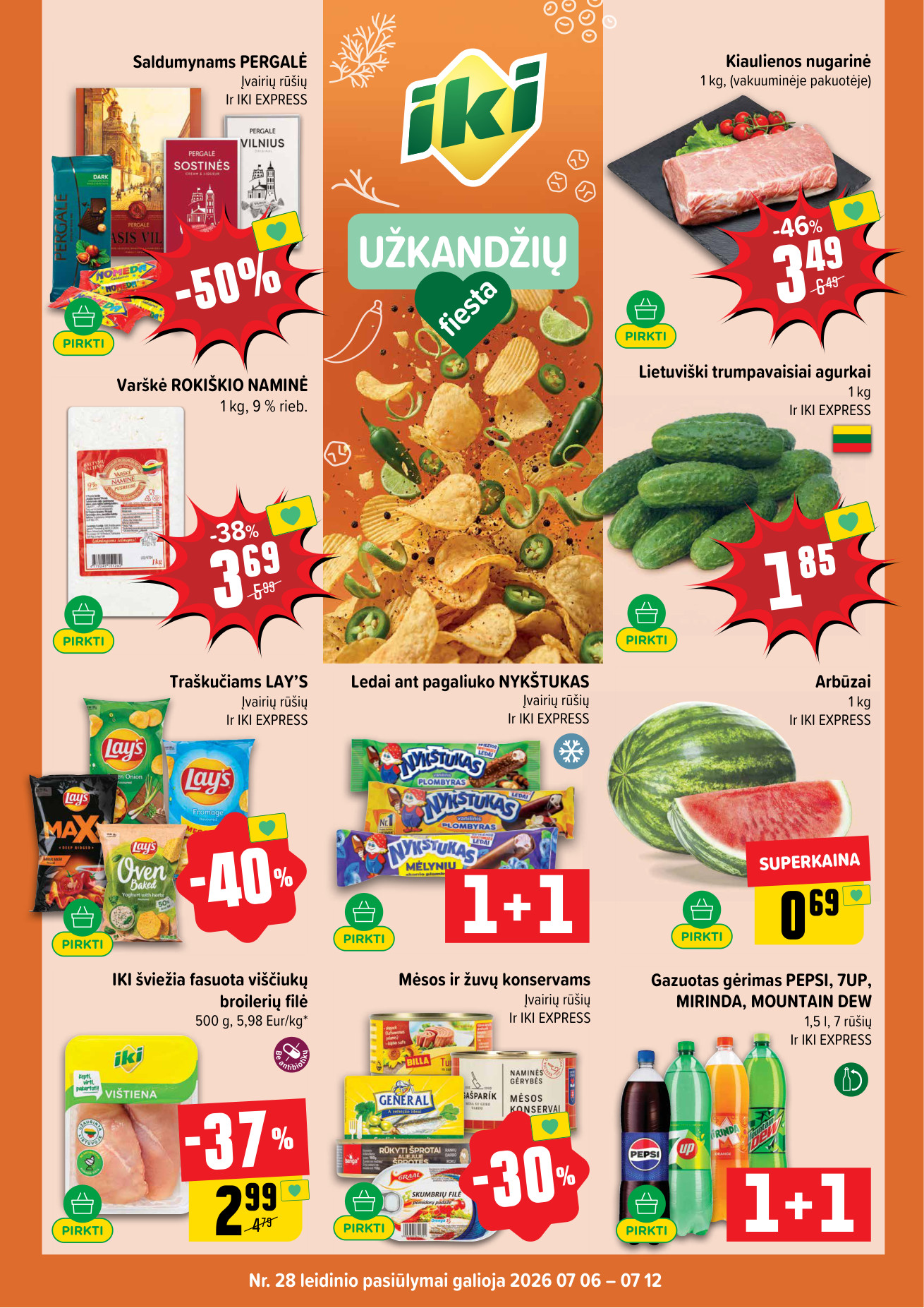 Iki savaitėlė nuo pirmadienio akcijų leidinys - Liepos 6 – page 1
