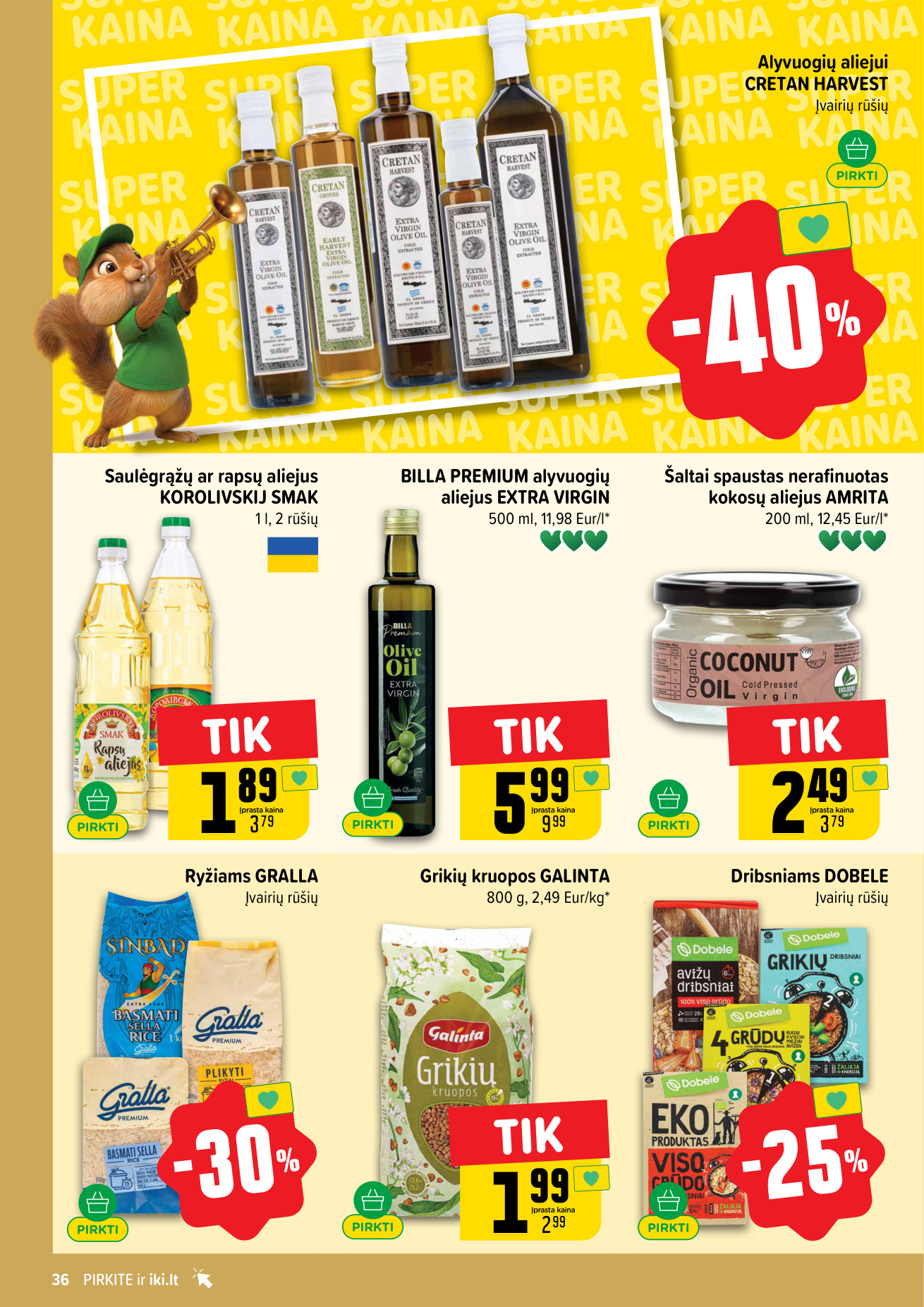 Iki savaitėlė nuo pirmadienio akcijų leidinys - Liepos 6 – page 36