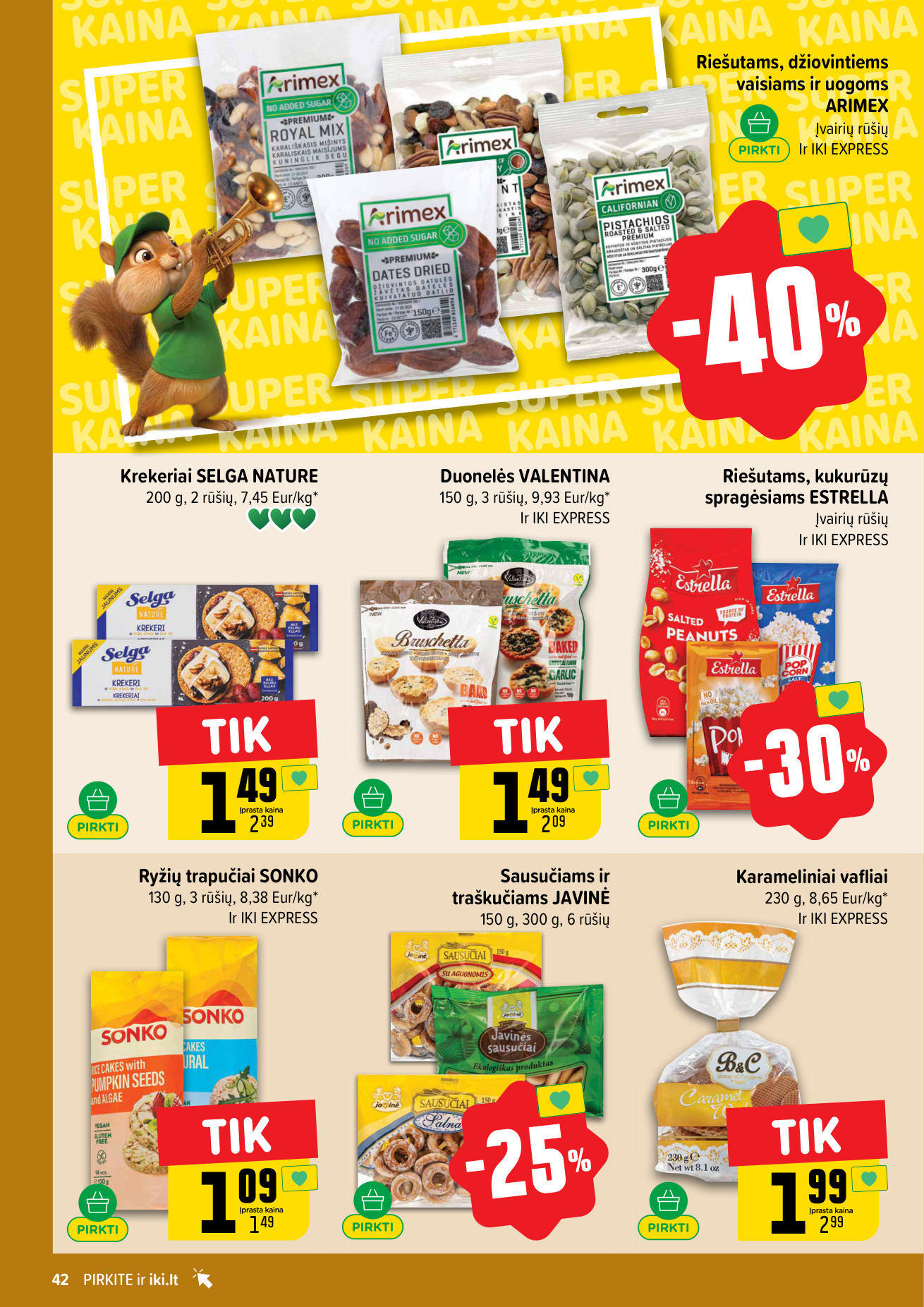 Iki savaitėlė nuo pirmadienio akcijų leidinys - Liepos 6 – page 42