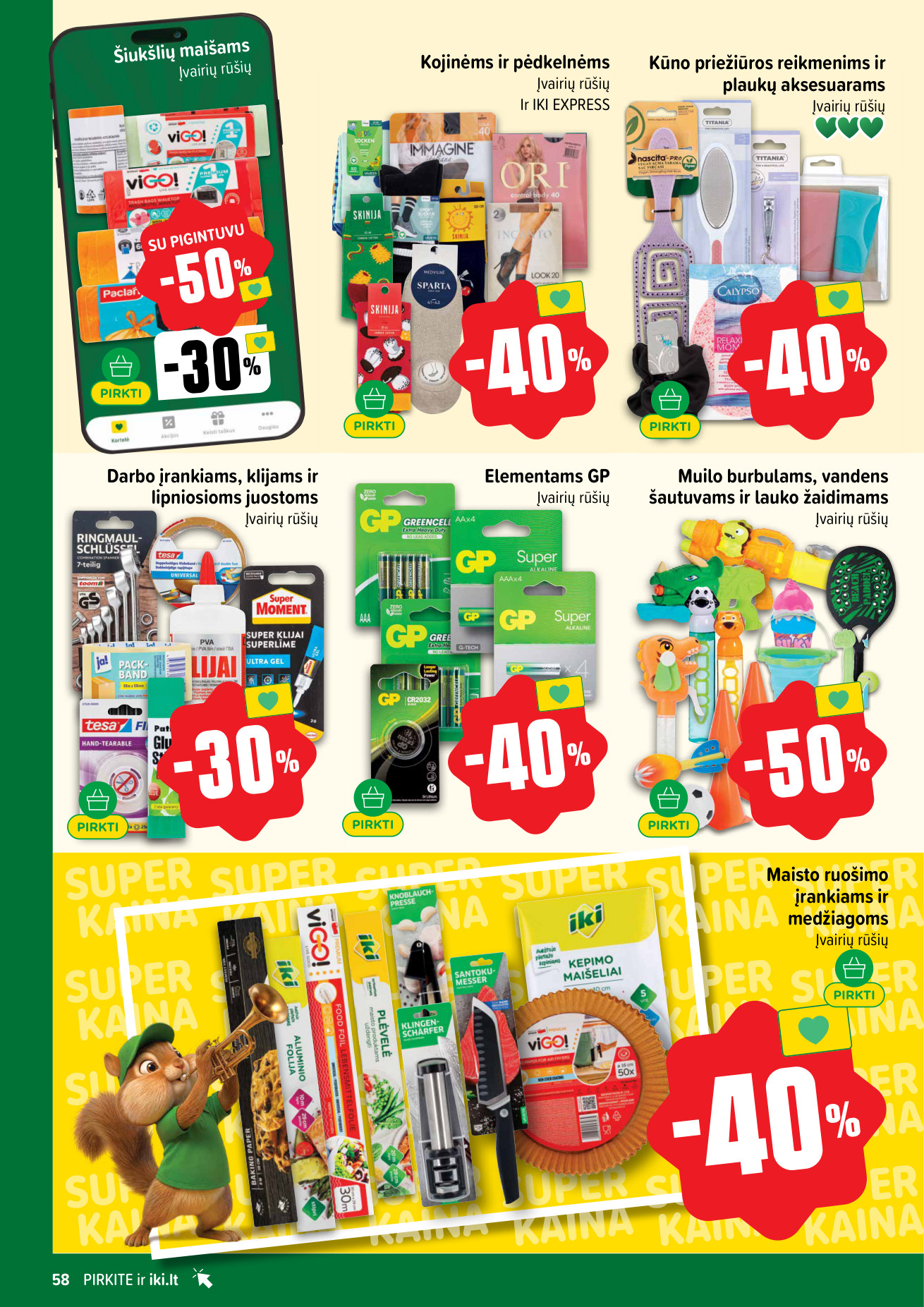Iki savaitėlė nuo pirmadienio akcijų leidinys - Liepos 6 – page 58