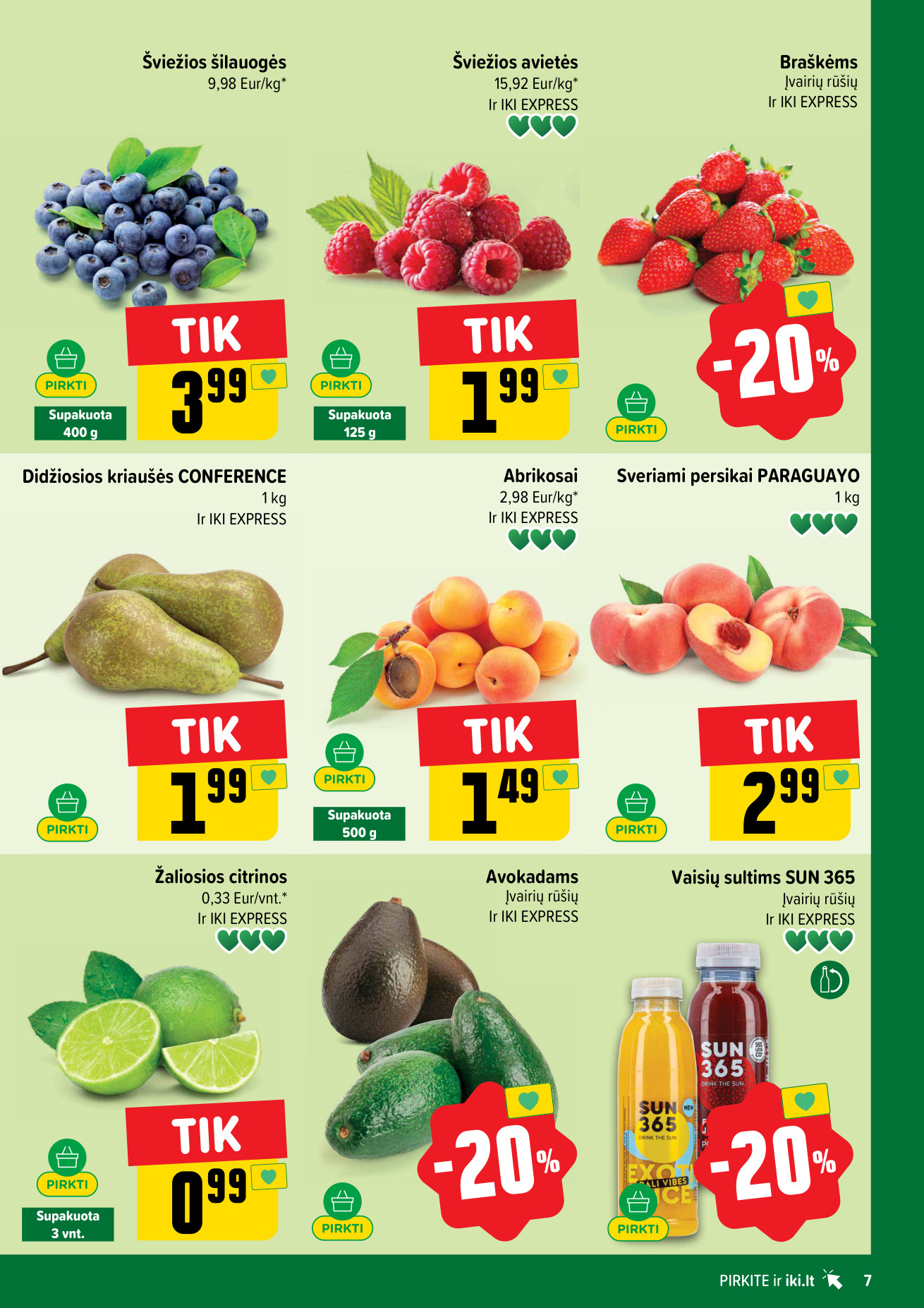 Iki savaitėlė nuo pirmadienio akcijų leidinys - Liepos 6 – page 7