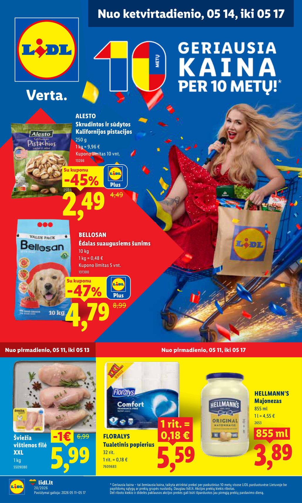 Lidl akcijų leidinys - gegužės 11 – page 1