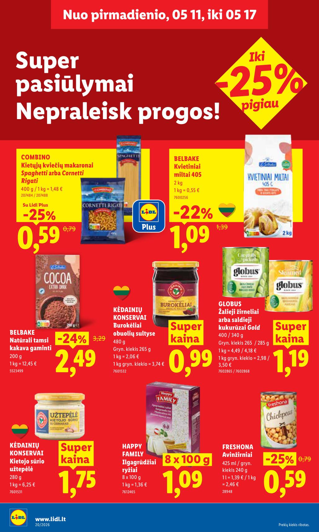 Lidl akcijų leidinys - gegužės 11 – page 14