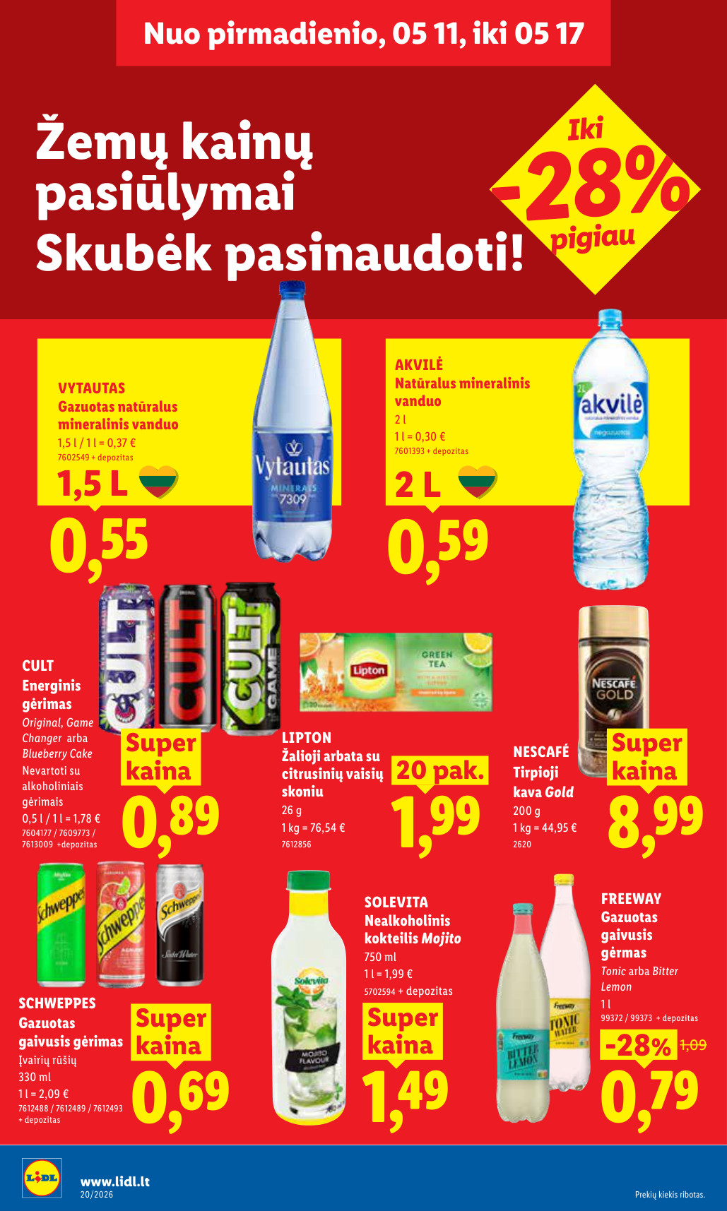 Lidl akcijų leidinys - gegužės 11 – page 16