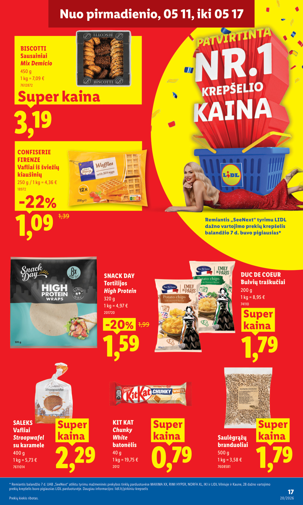 Lidl akcijų leidinys - gegužės 11 – page 17