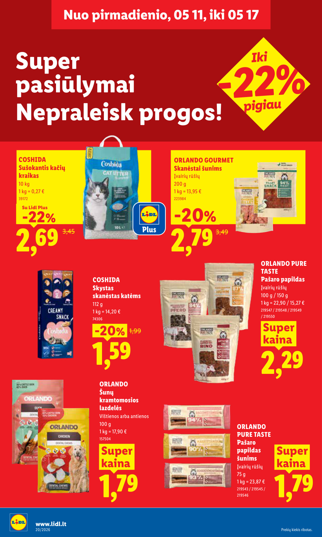 Lidl akcijų leidinys - gegužės 11 – page 18