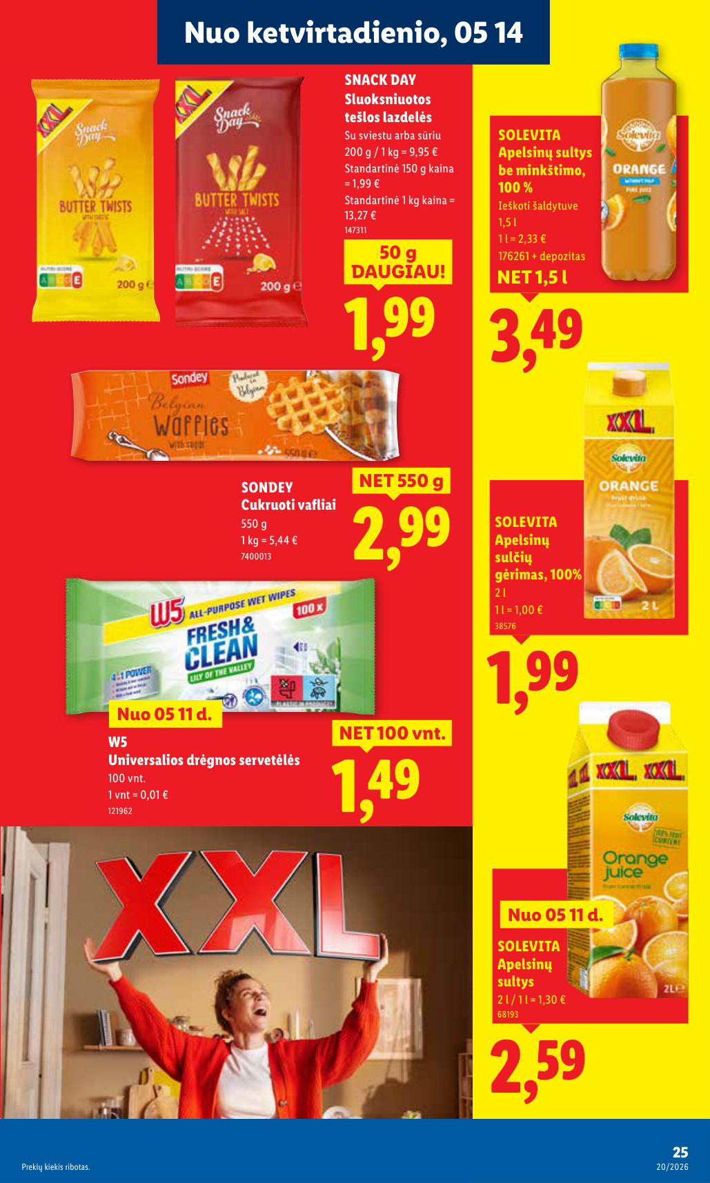 Lidl akcijų leidinys - gegužės 11 – page 25