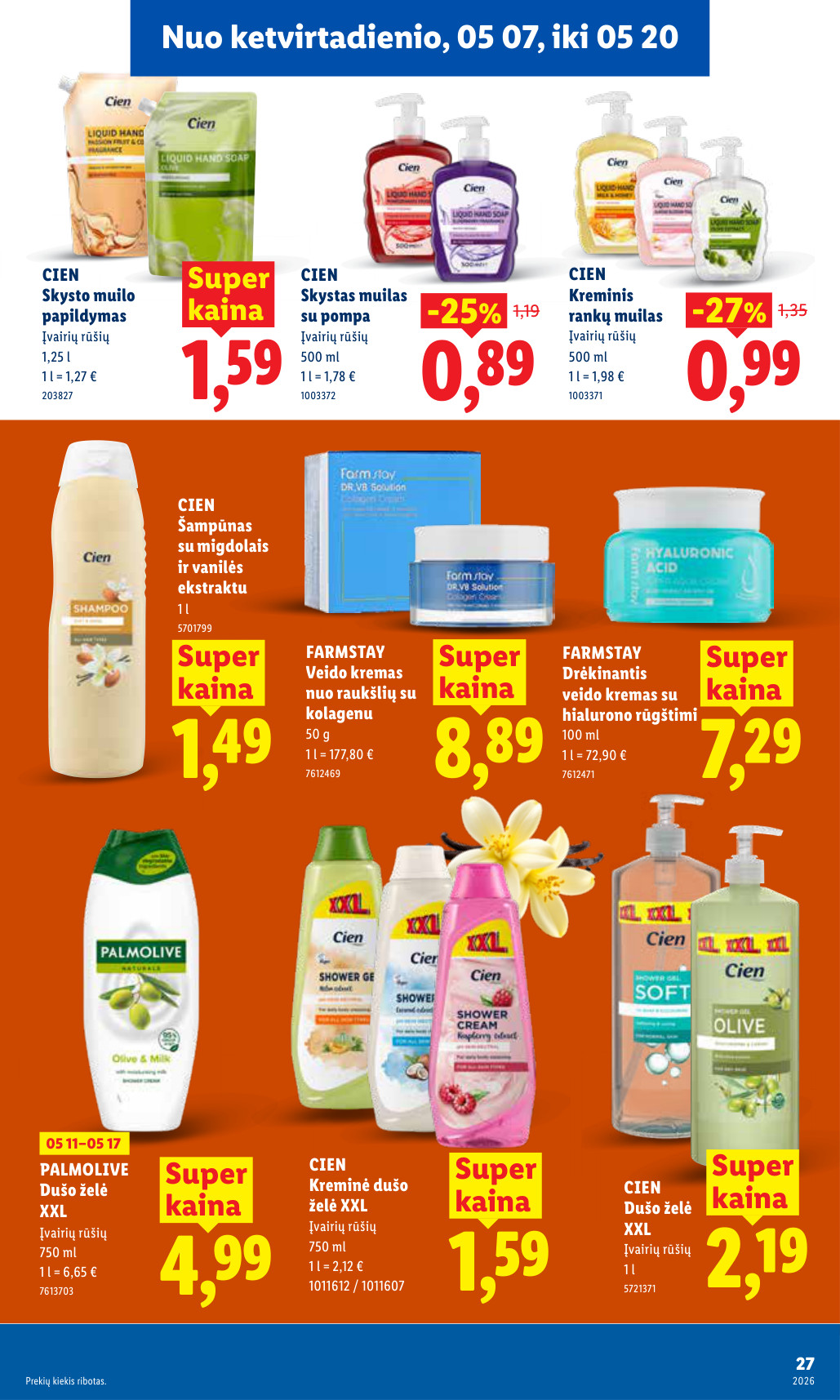 Lidl akcijų leidinys - gegužės 11 – page 27