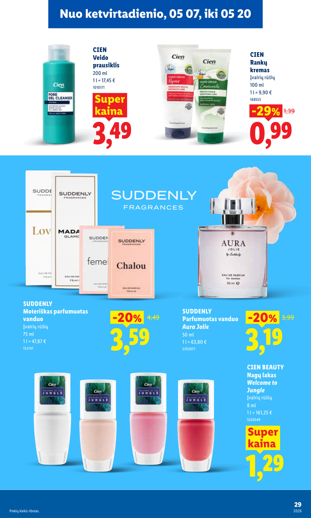 Lidl akcijų leidinys - gegužės 11 – page 29