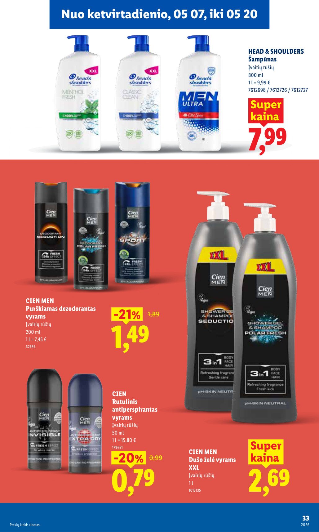 Lidl akcijų leidinys - gegužės 11 – page 33