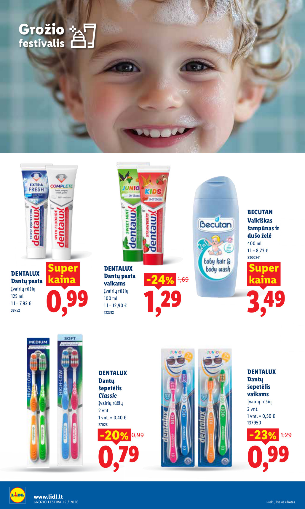 Lidl akcijų leidinys - gegužės 11 – page 34