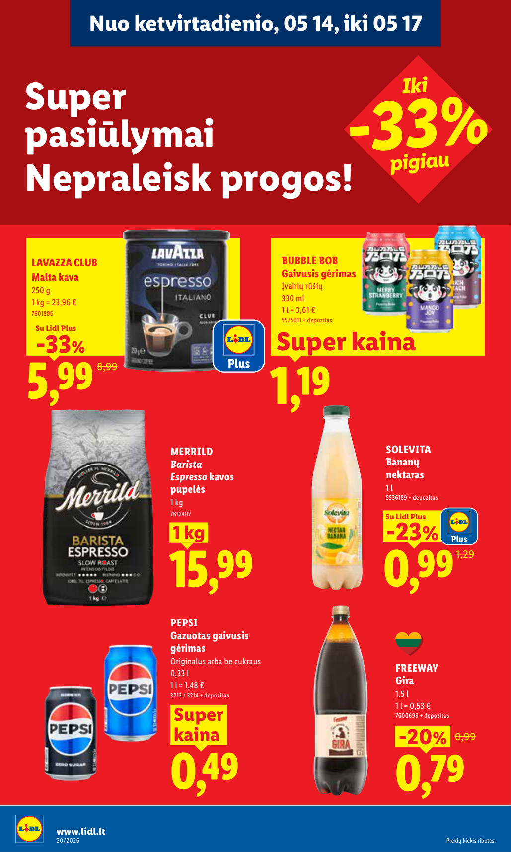 Lidl akcijų leidinys - gegužės 11 – page 36