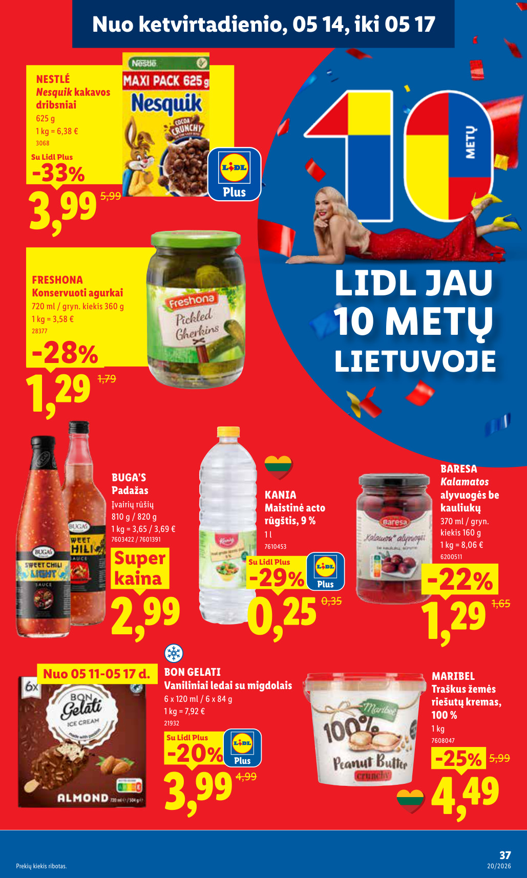 Lidl akcijų leidinys - gegužės 11 – page 37