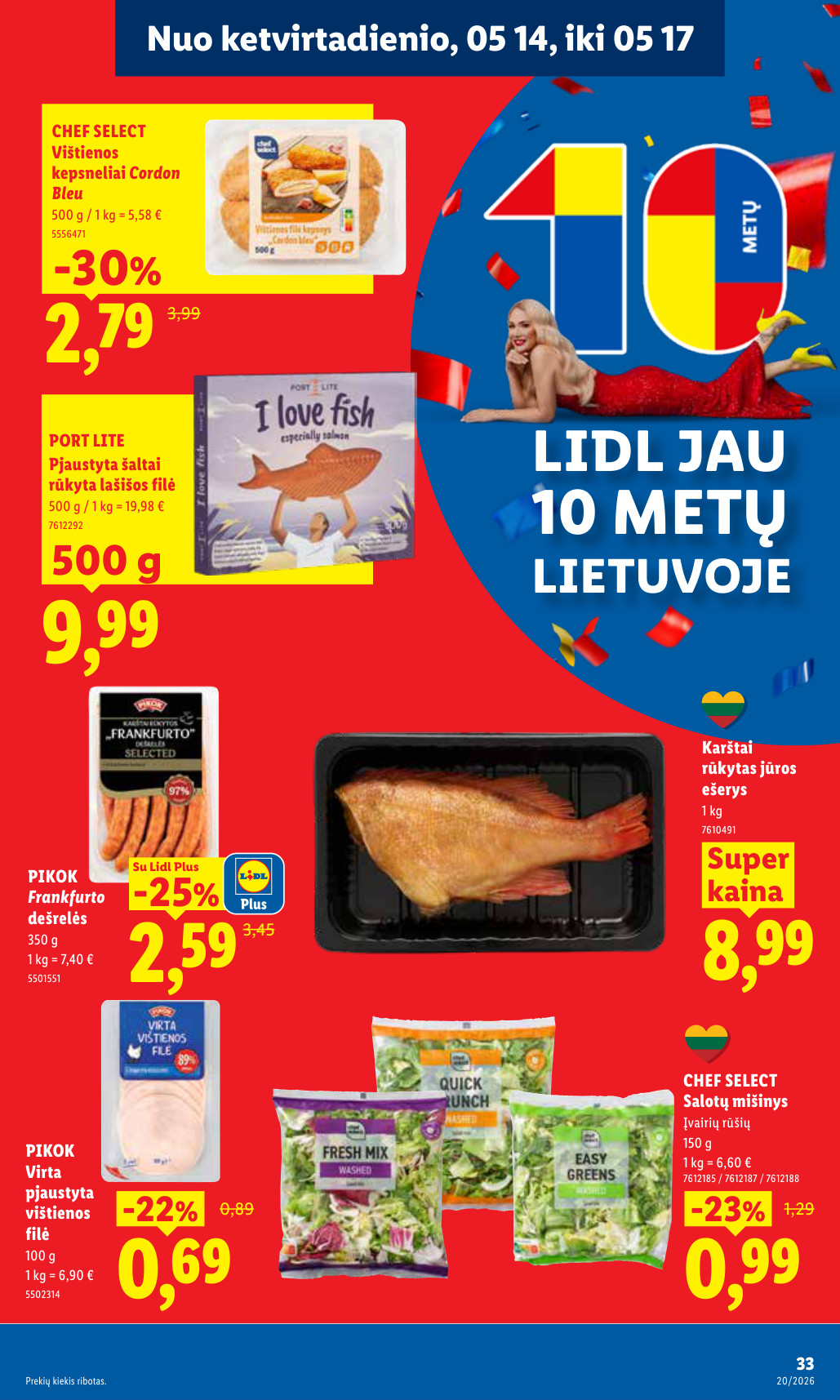 Lidl akcijų leidinys - gegužės 11 – page 39