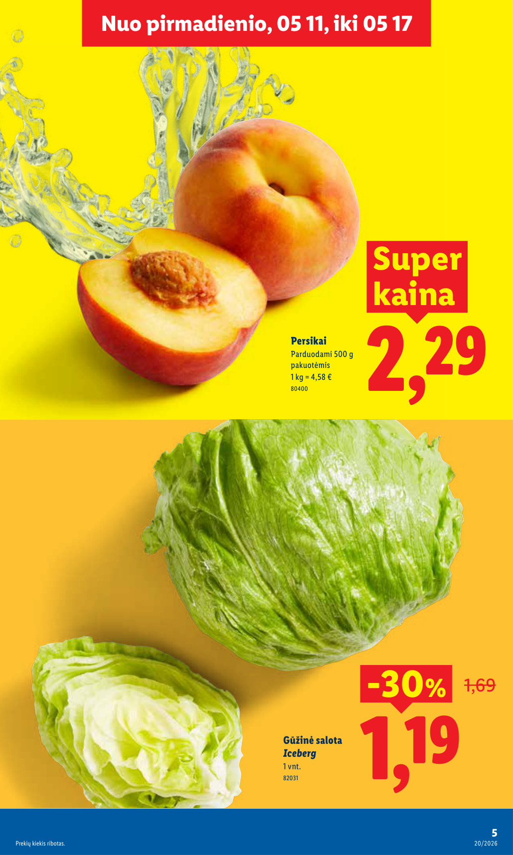 Lidl akcijų leidinys - gegužės 11 – page 5