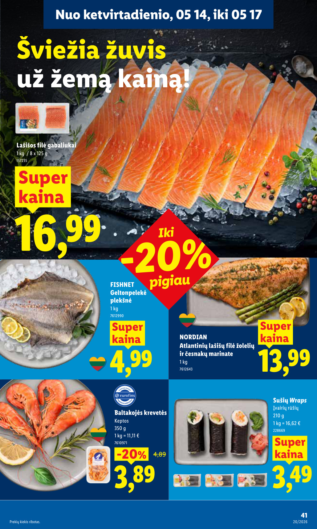 Lidl akcijų leidinys - gegužės 11 – page 47