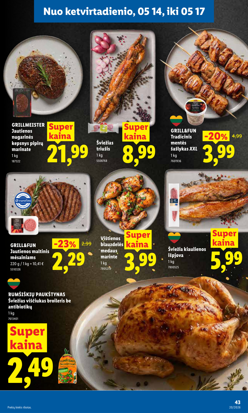 Lidl akcijų leidinys - gegužės 11 – page 49