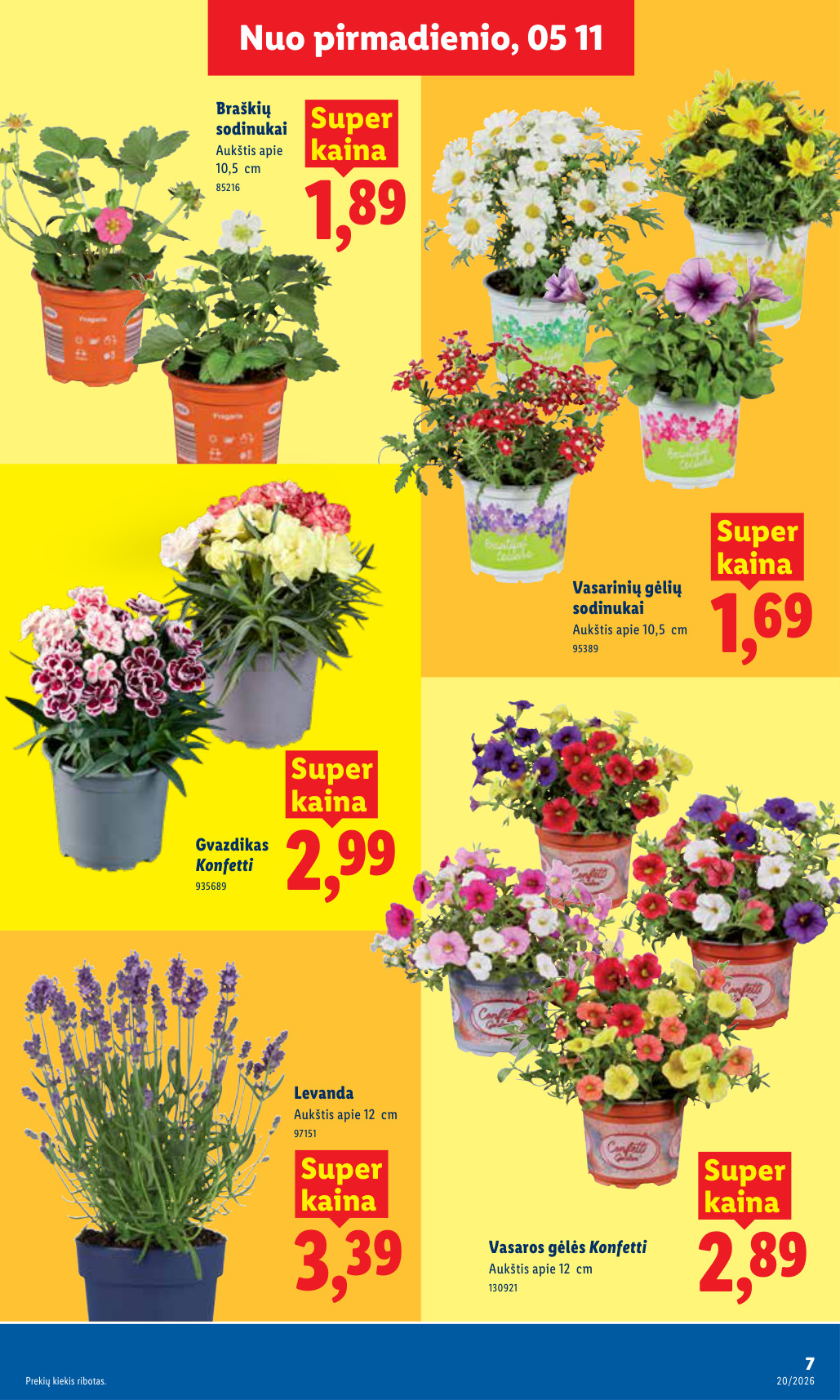 Lidl akcijų leidinys - gegužės 11 – page 7