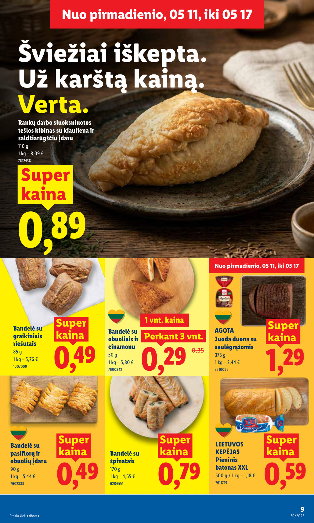 Lidl akcijų leidinys - gegužės 11 – page 9
