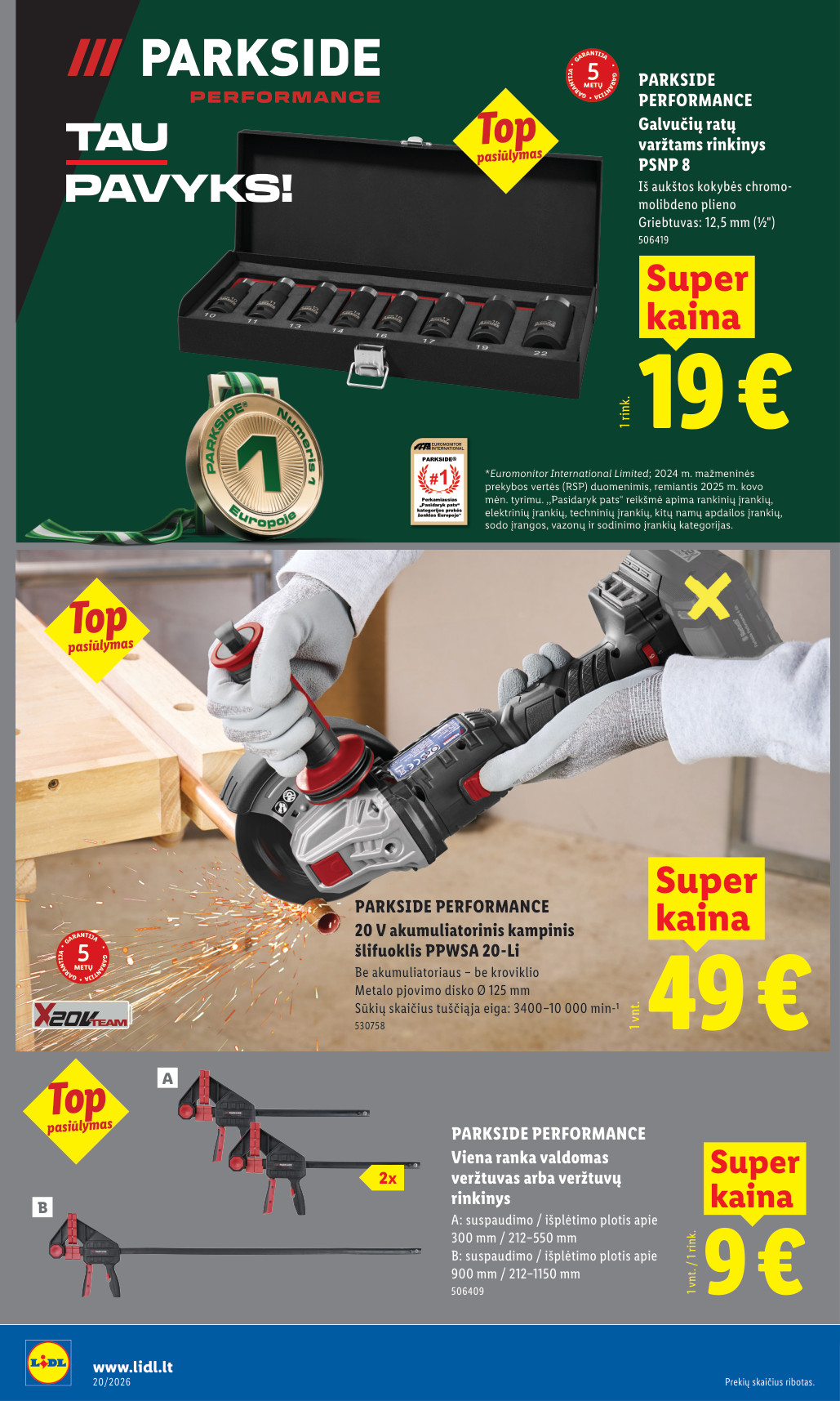 Lidl akcijų leidinys ne maisto - gegužės 11 – page 16