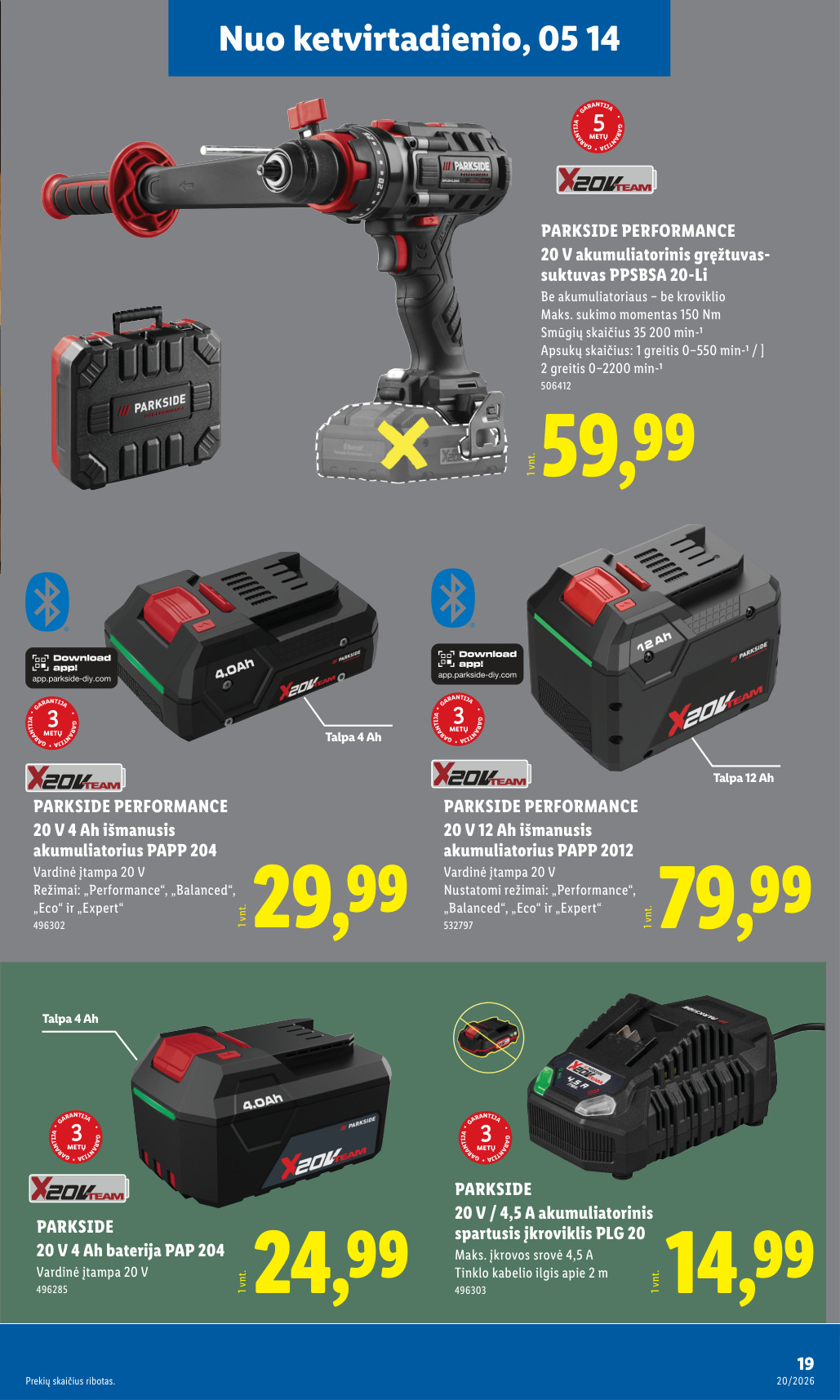 Lidl akcijų leidinys ne maisto - gegužės 11 – page 19