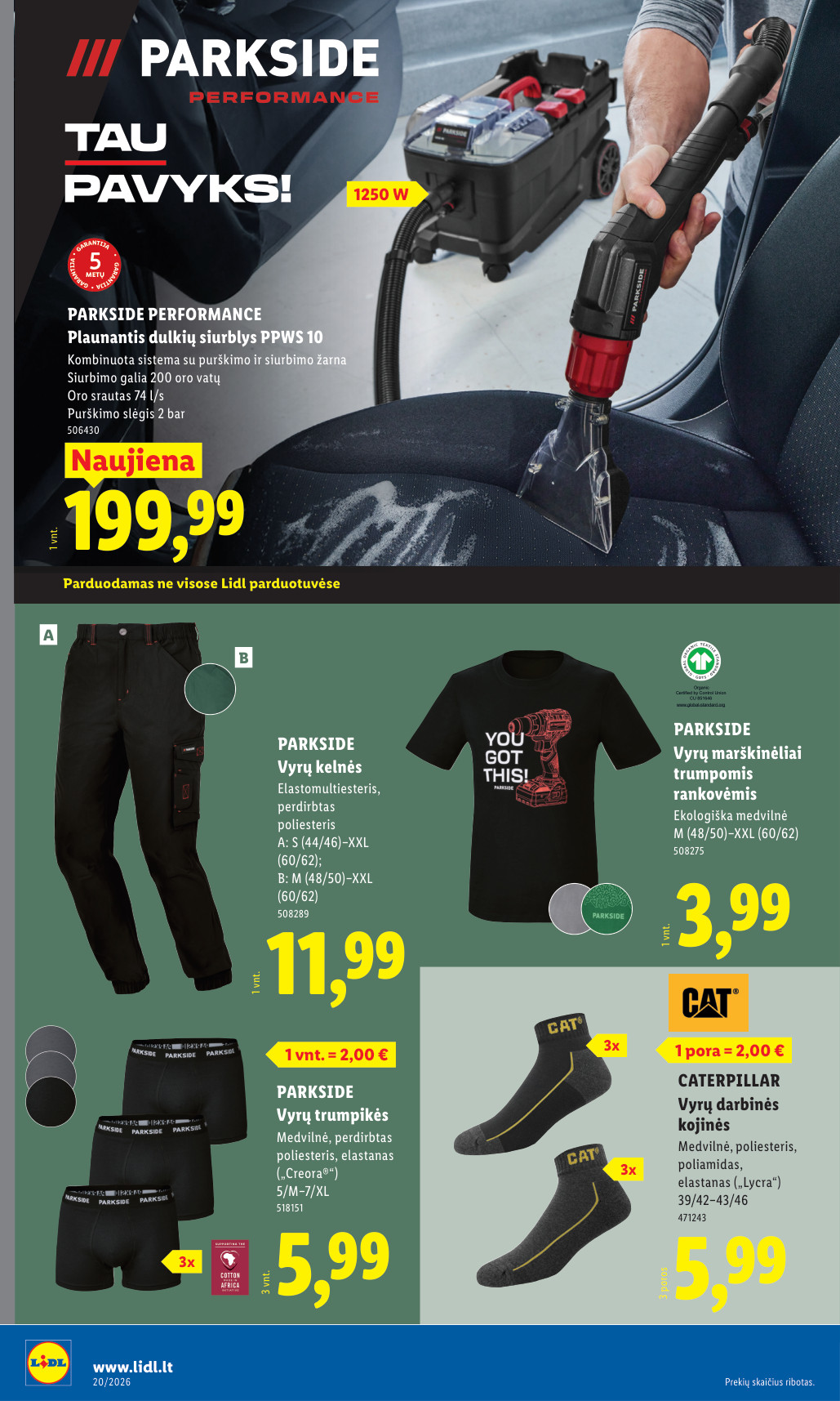 Lidl akcijų leidinys ne maisto - gegužės 11 – page 20