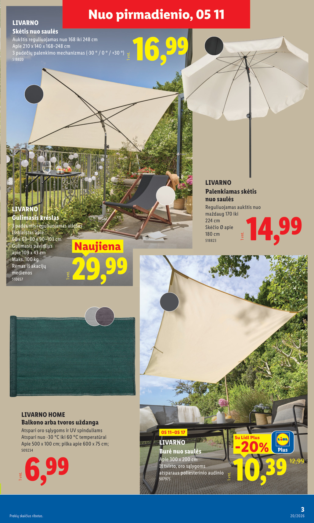 Lidl akcijų leidinys ne maisto - gegužės 11 – page 3