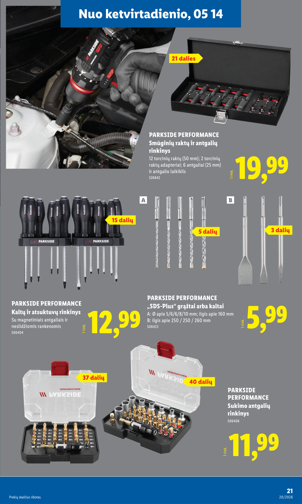 Lidl akcijų leidinys ne maisto - gegužės 11 – page 21