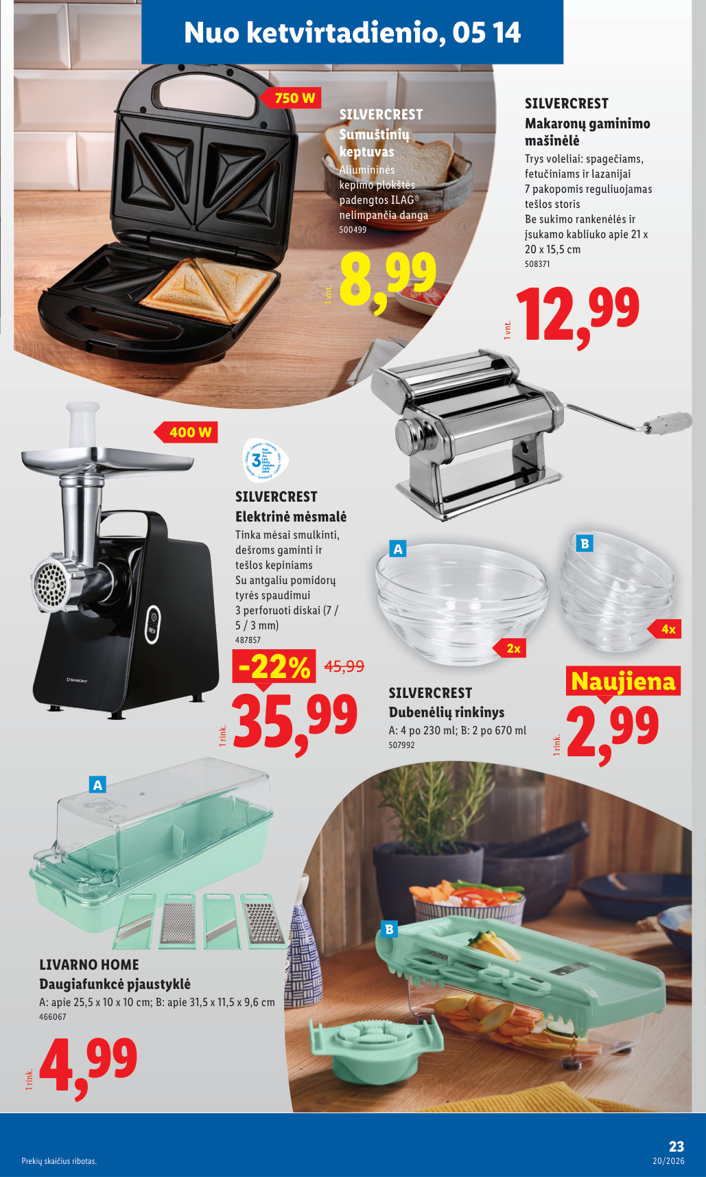 Lidl akcijų leidinys ne maisto - gegužės 11 – page 23
