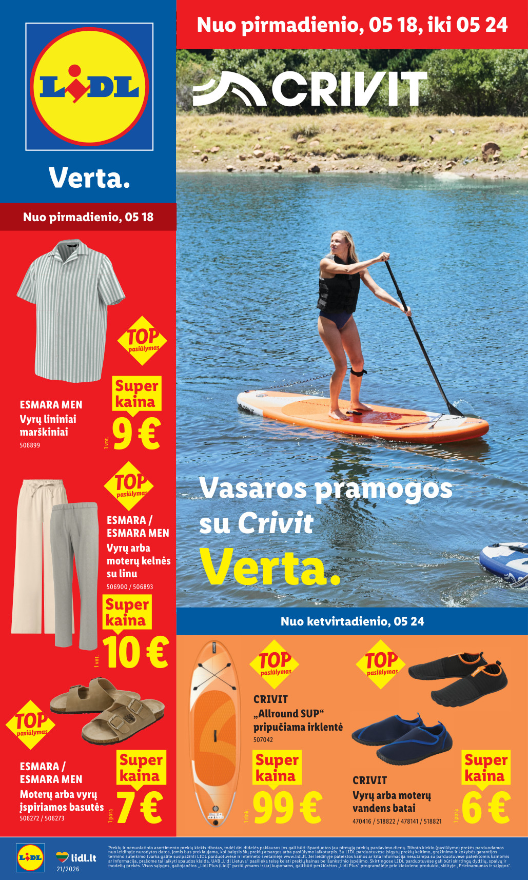 Lidl akcijų leidinys ne maisto - gegužės 18 – page 1