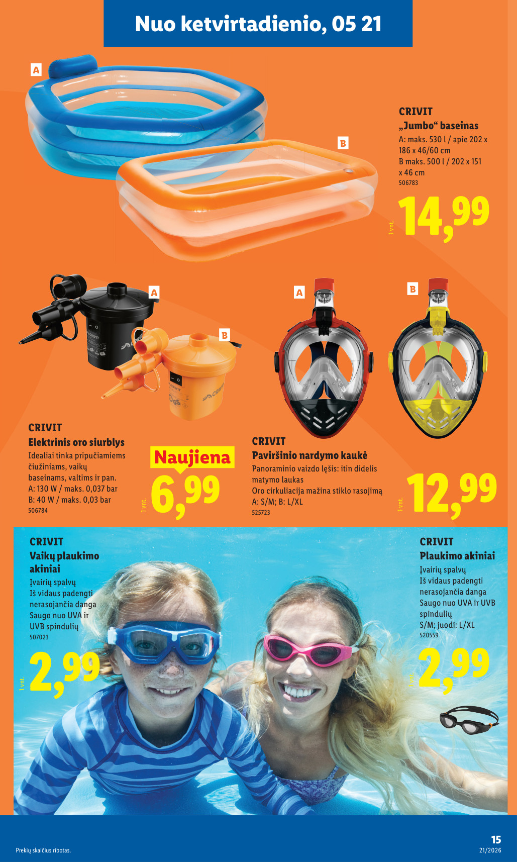 Lidl akcijų leidinys ne maisto - gegužės 18 – page 15