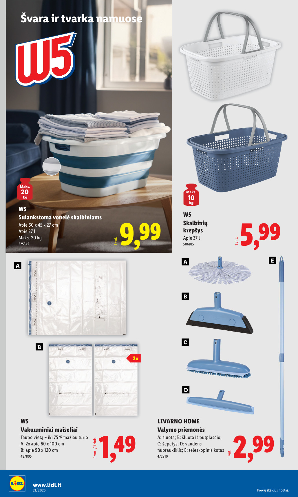 Lidl akcijų leidinys ne maisto - gegužės 18 – page 20