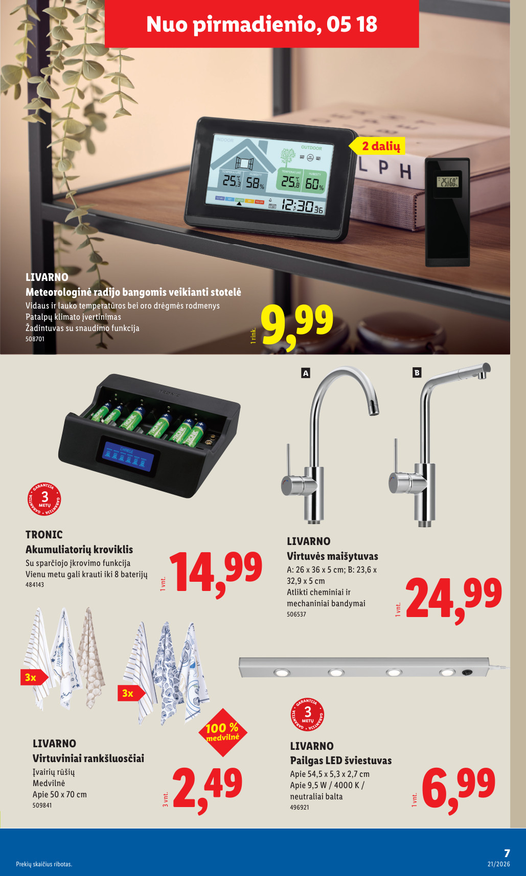 Lidl akcijų leidinys ne maisto - gegužės 18 – page 7