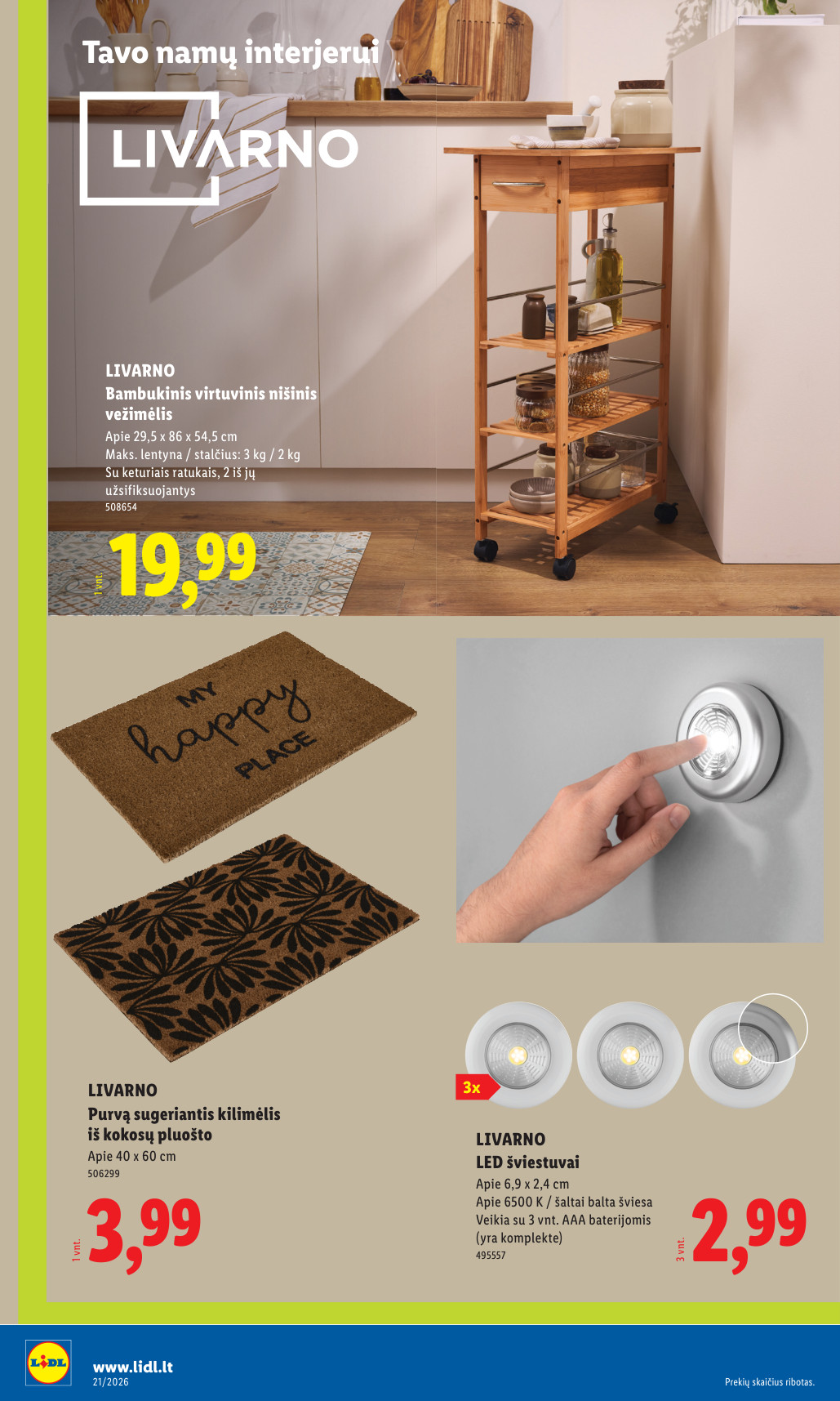 Lidl akcijų leidinys ne maisto - gegužės 18 – page 8