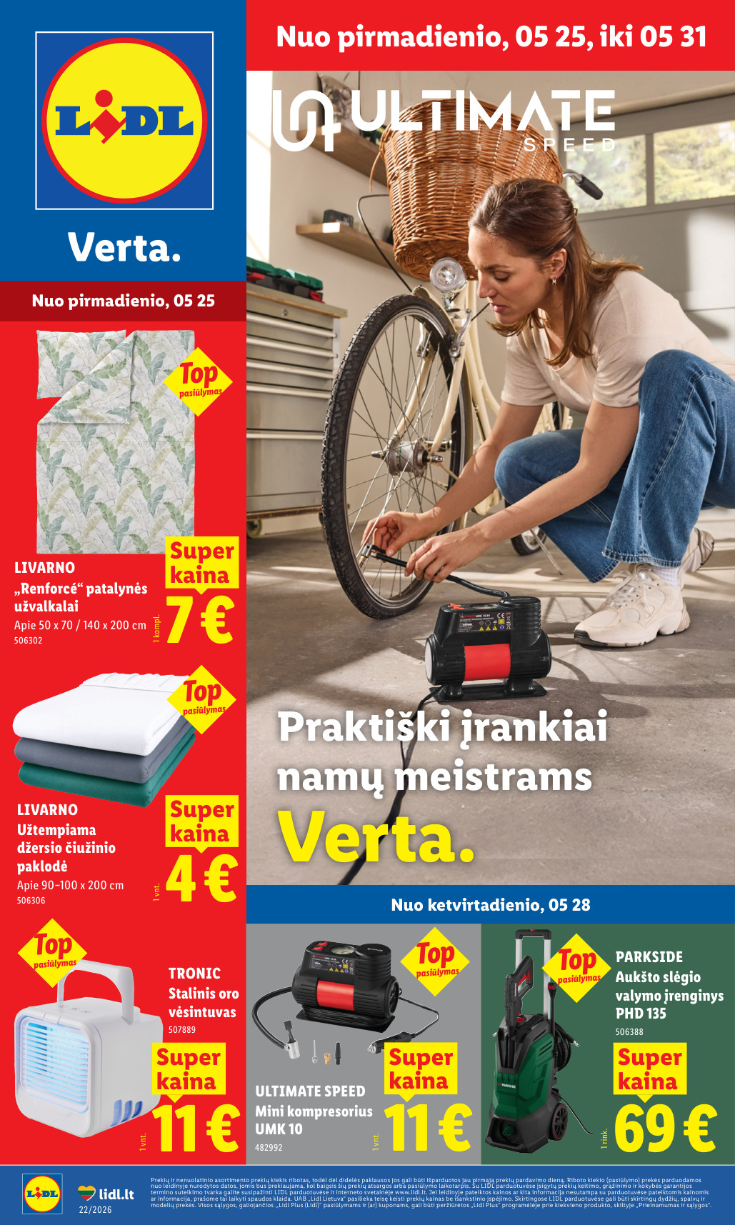 Lidl akcijų leidinys ne maisto - gegužės 25 – page 1