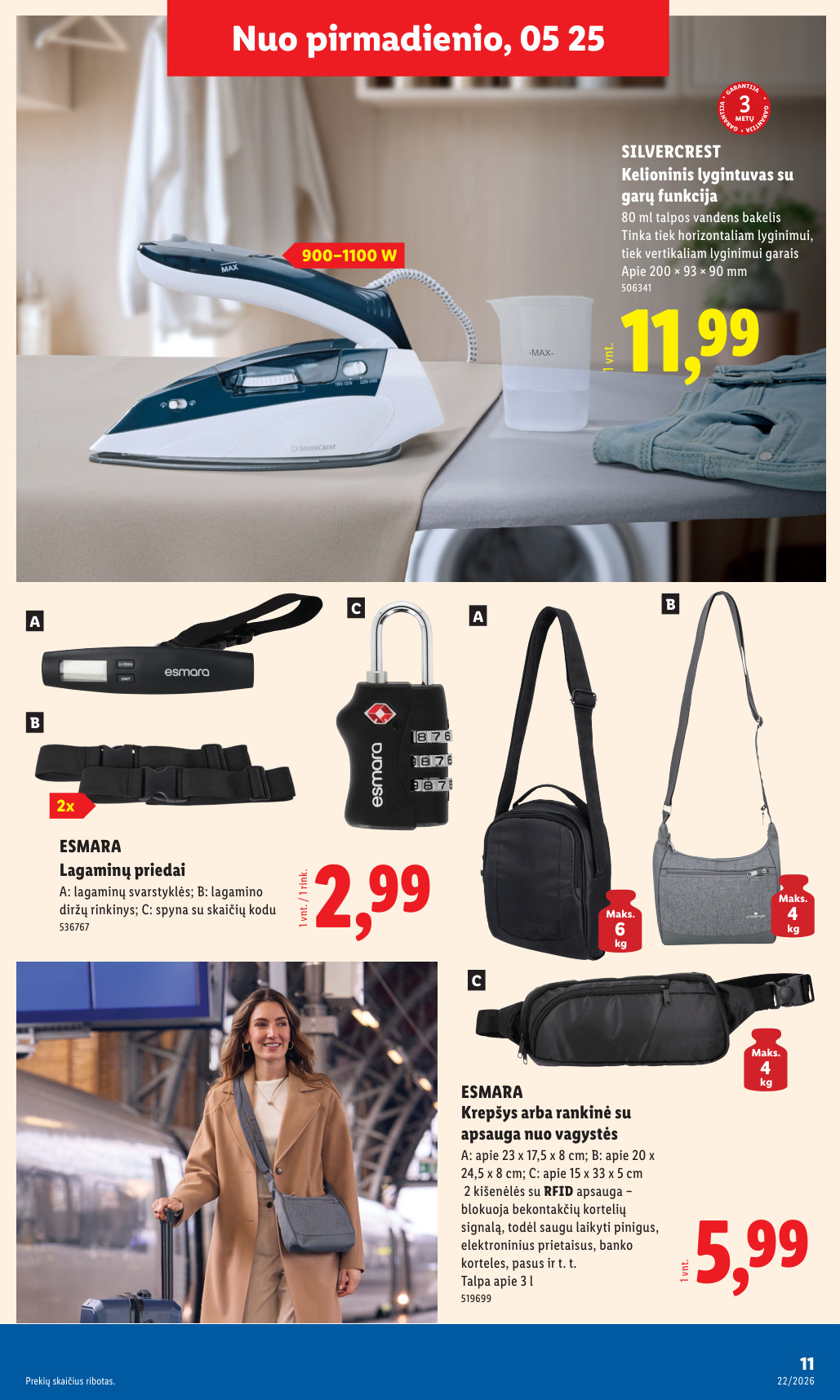 Lidl akcijų leidinys ne maisto - gegužės 25 – page 11