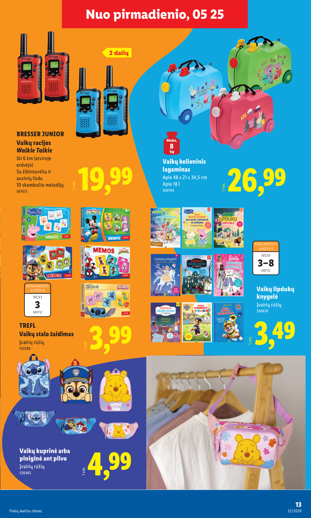 Lidl akcijų leidinys ne maisto - gegužės 25 – page 13